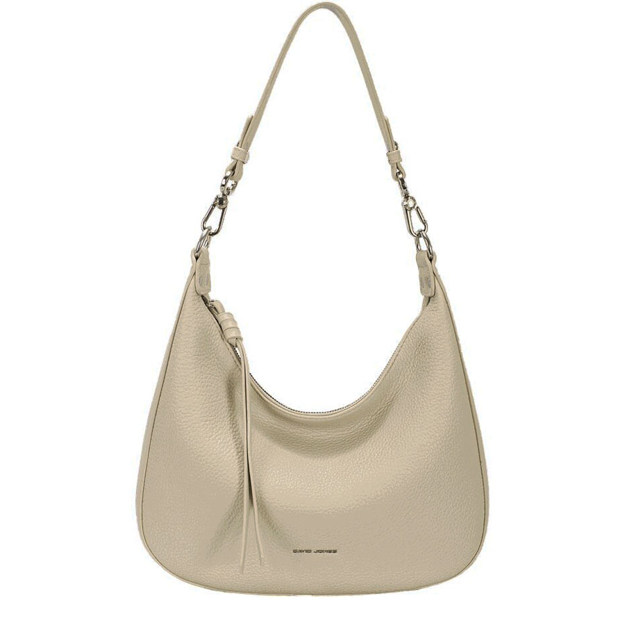 Detail produktu Béžová kabelka cez plece David Jones 32 cm
