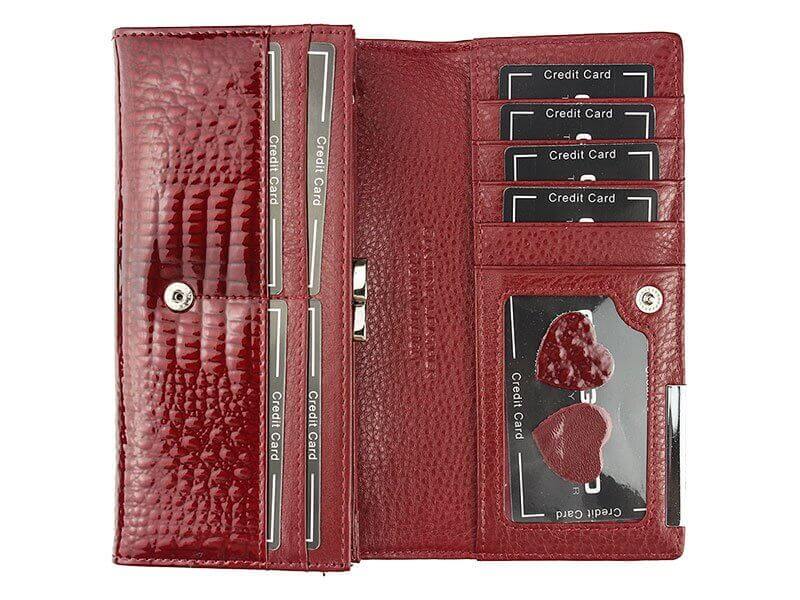 Dámska kožená peňaženka Gregorio GF100 červená DPN087