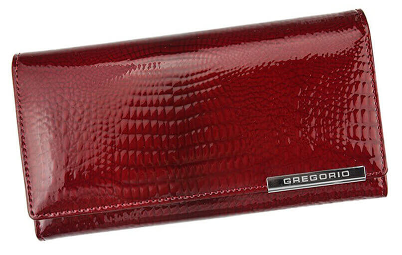 Detail produktu Dámska kožená peňaženka Gregorio GF100 červená DPN087