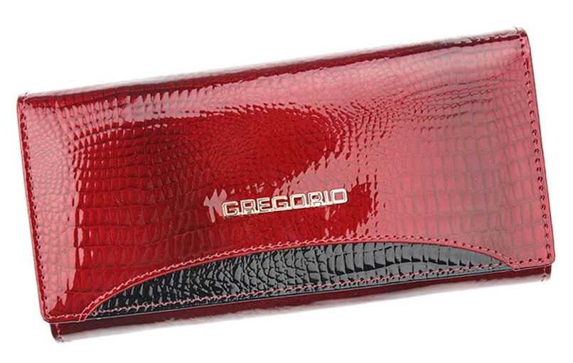 Dámska kožená peňaženka Gregorio GF100 červená