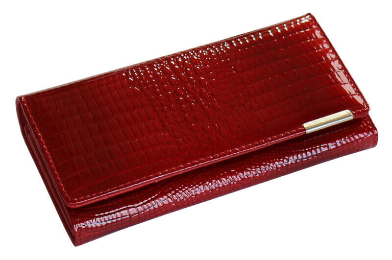 Dámska kožená peňaženka Jennifer Jones červená