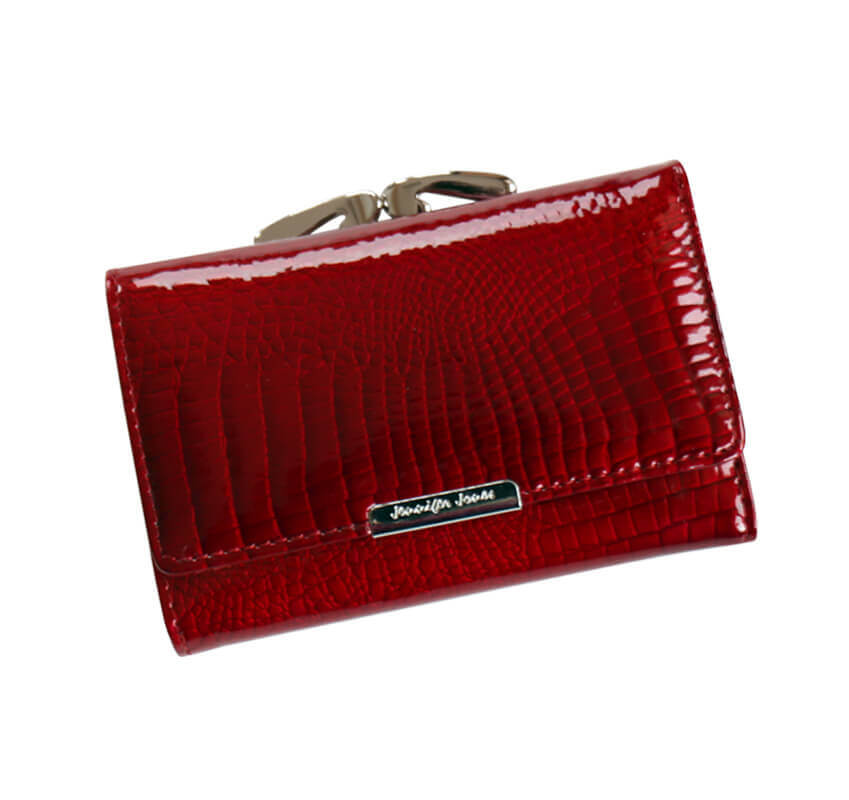 Detail produktu Dámska kožená malá peňaženka červená