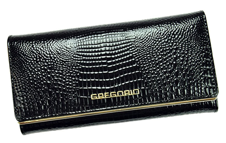 Dámska kožená peňaženka Gregorio SLL100 čierna