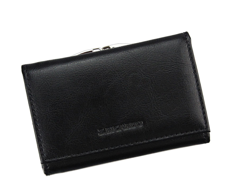 Detail produktu Malá dámska čierna kožená peňaženka Z.RICARDO