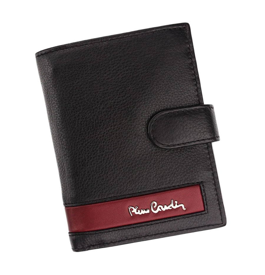Čierna pánska kožená peňaženka Pierre Cardin 26326a RFID