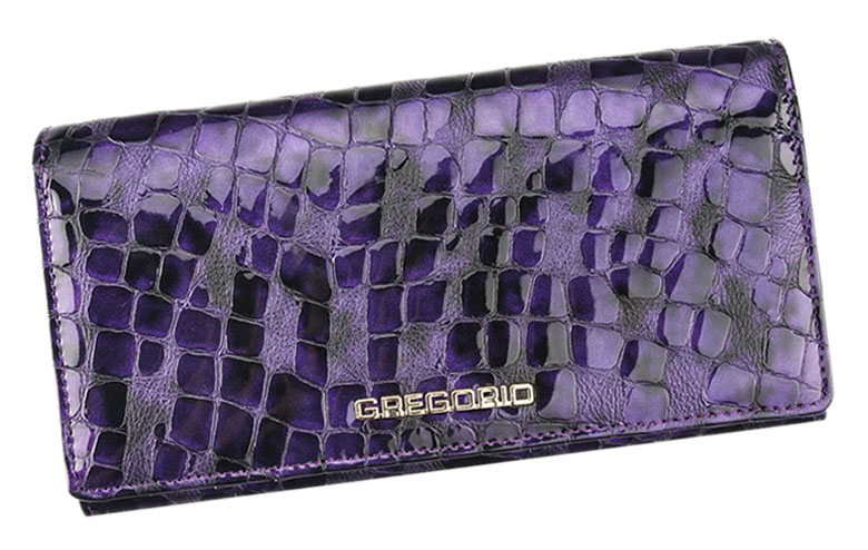 Detail produktu Dámska kožená peňaženka Gregorio LFS100 fialová
