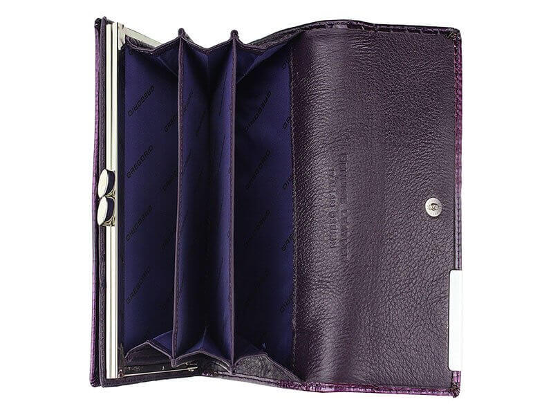 Dámska kožená peňaženka Gregorio GF109 fialová
