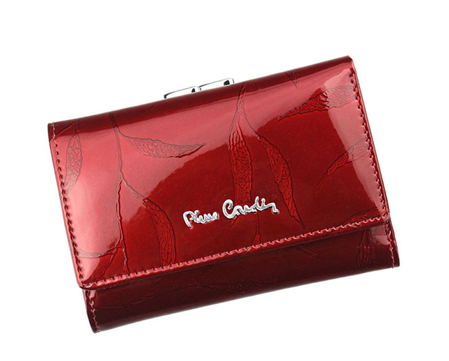 Detail produktu Dámska malá červená kožená peňaženka Pierre Cardin L02117