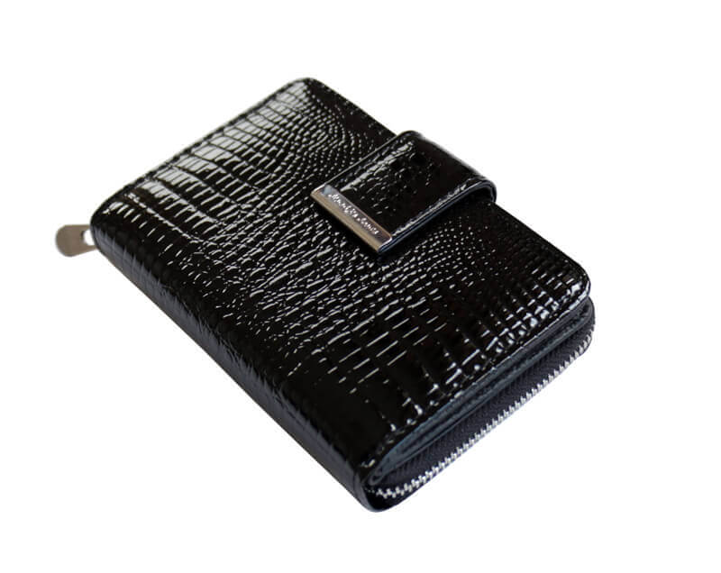 Kožená dámska peňaženka Jennifer Jones čierna 6209