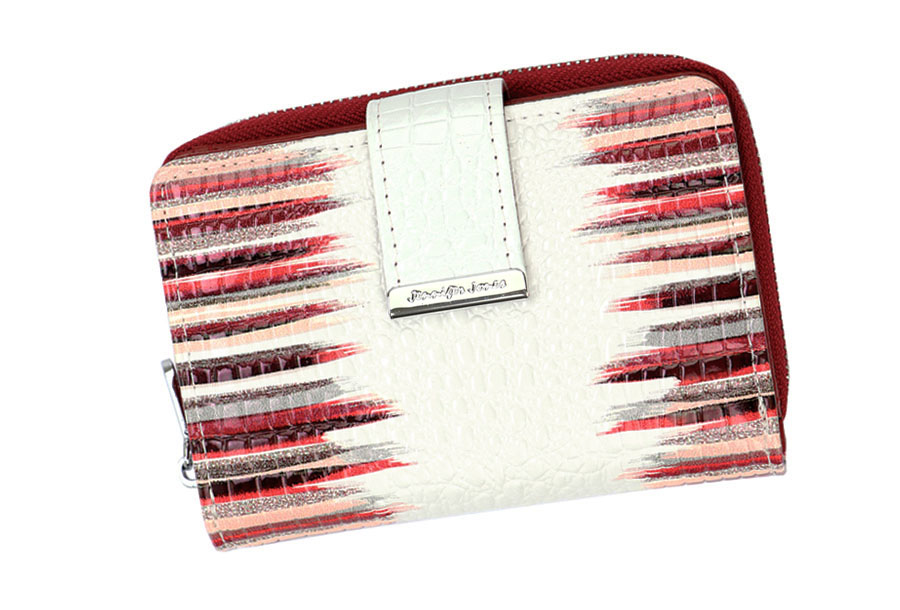 Detail produktu Kožená dámska peňaženka Jennifer Jones vzorovaná 6209-9