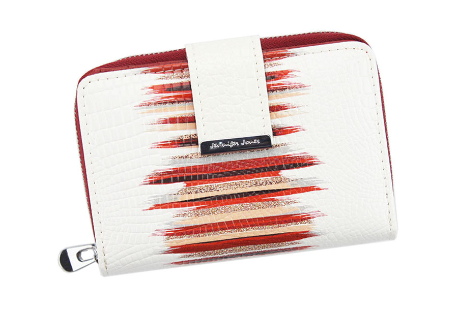 Detail produktu Kožená dámska peňaženka Jennifer Jones vzorovaná 6209
