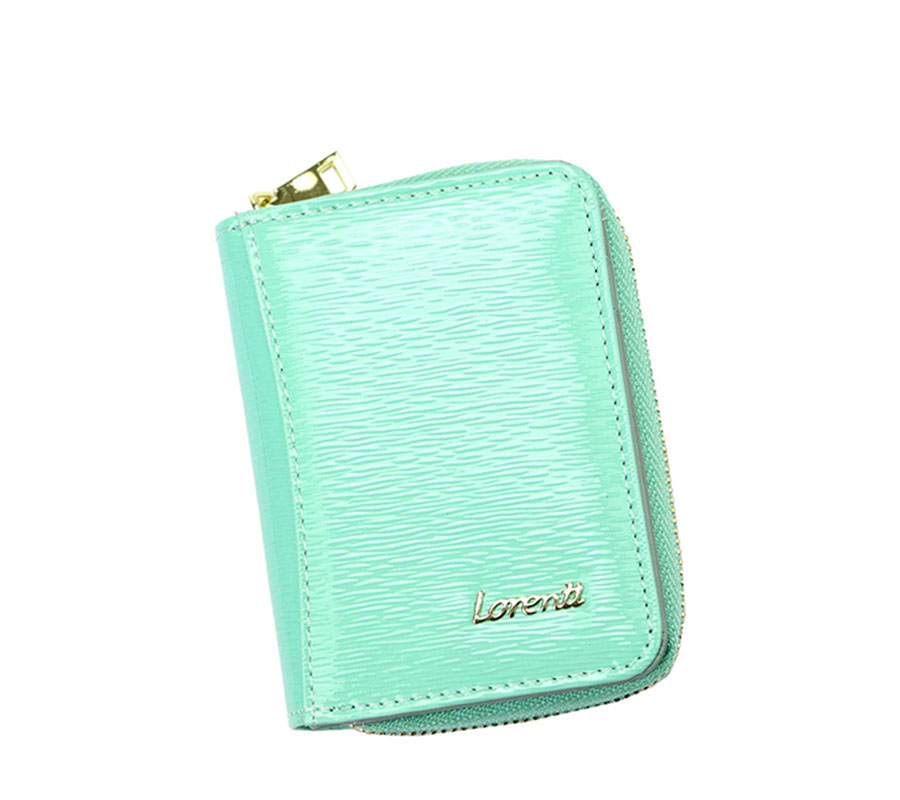 Detail produktu Mini dámska mintová kožená peňaženka Lorenti