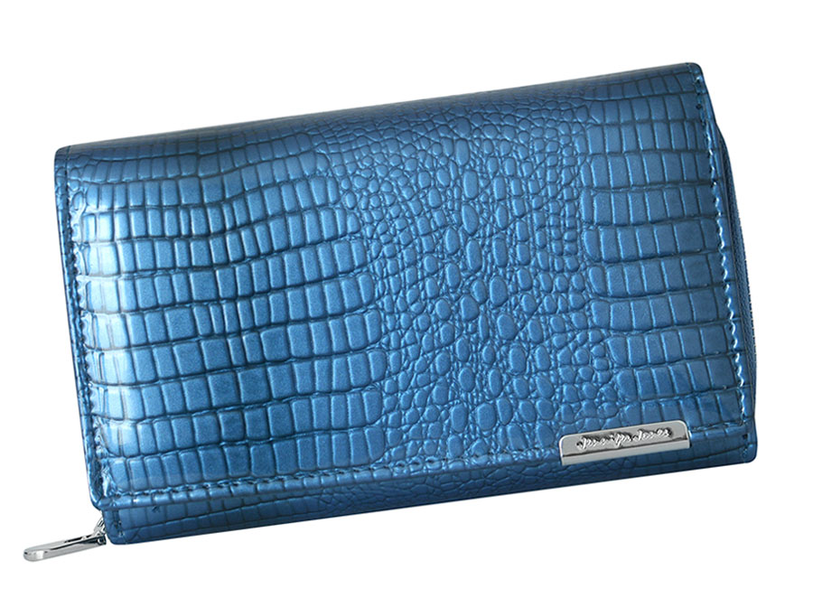 Detail produktu Dámska kožená peňaženka Jennifer Jones modrá 5261