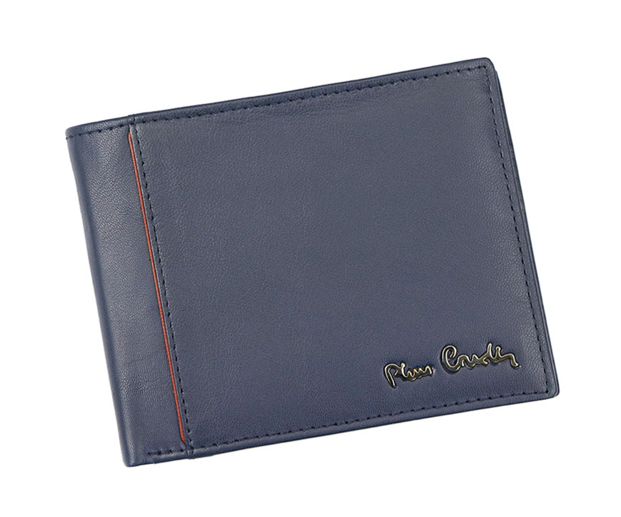 Čierna pánska kožená peňaženka Pierre Cardin L368806