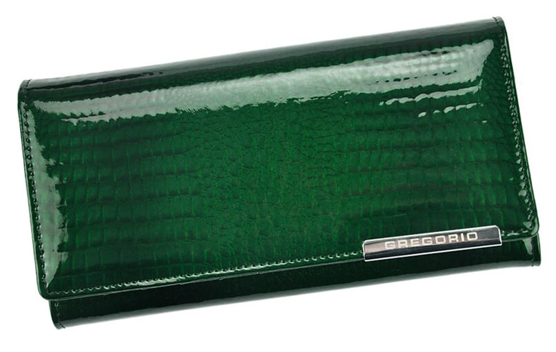 Detail produktu Dámska kožená peňaženka Gregorio zelená